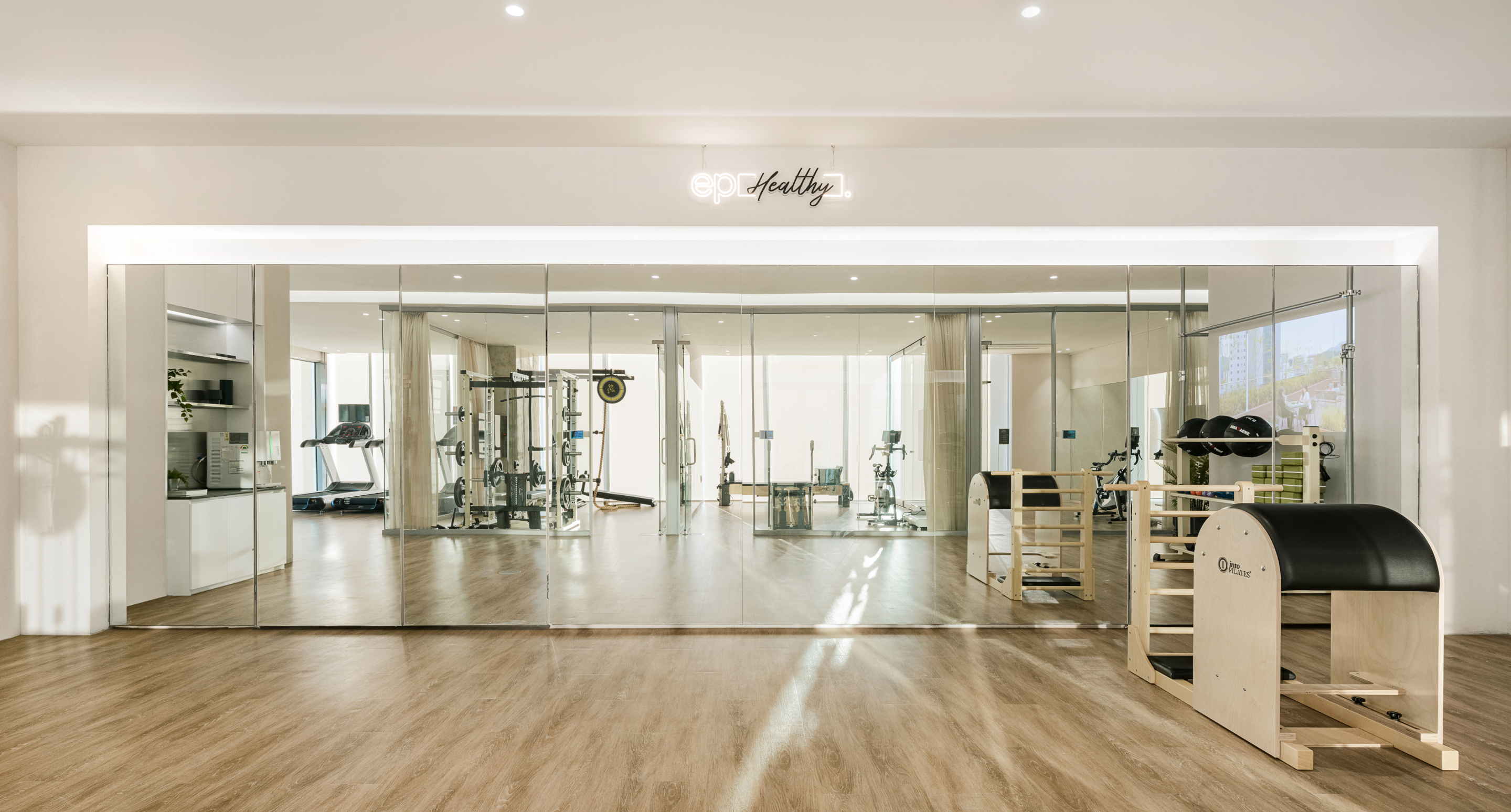 The community gym of Episode Suyu 838, Seoul.