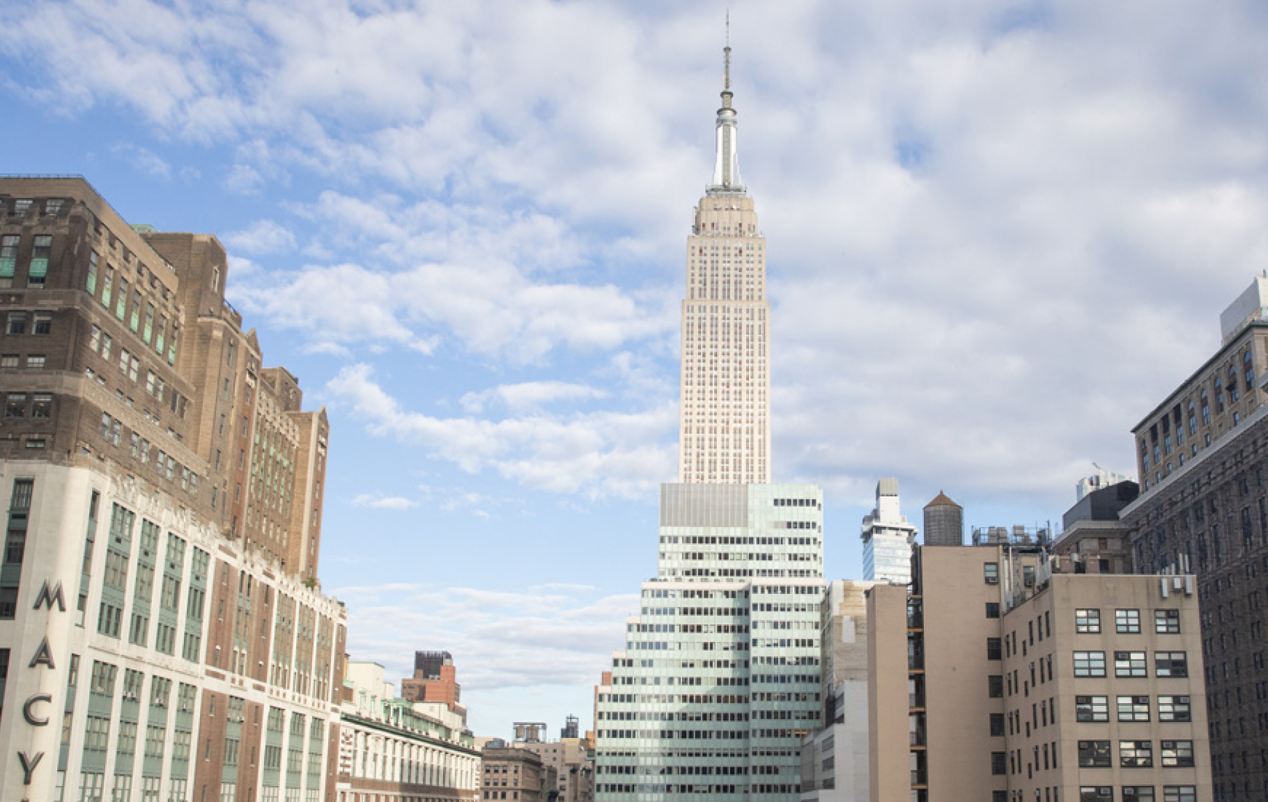 View from the inside of Penn1, the headquarters of Cisco in New York.