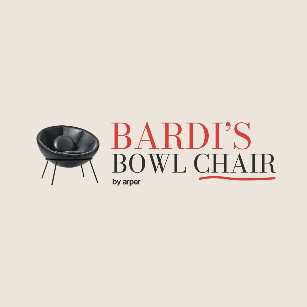 Bardi's Bowl Chair Timeline Logo