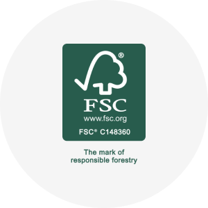 Forest Stewardship Council<sup>®</sup> (FSC<sup>®</sup>) FSC-C148360