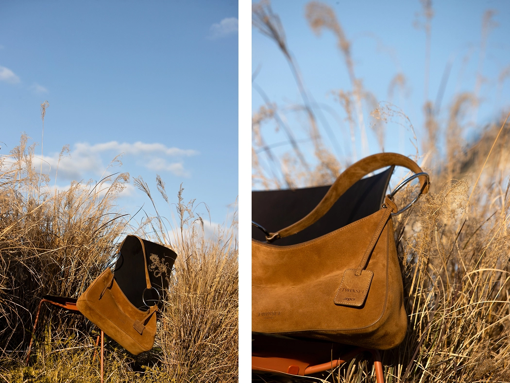 Catifa Carta and Liliane bag by Twinset