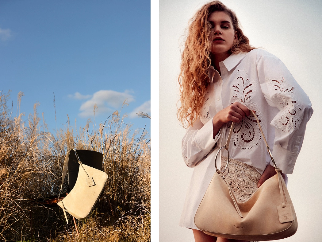 Catifa Carta and Liliane bag by Twinset